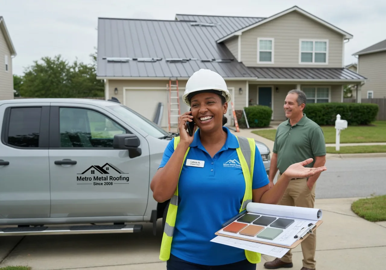 Storm Damage Metal Roof Repair in Enville, TN